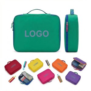 12-Piece Multi-Color Travel Packing Cube Set