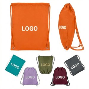 Compact Pull-String Sports Backpack for Outdoor Activities